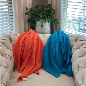 2 100% Cotton Swaddles